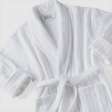 Load image into Gallery viewer, Heavenly Striped Velour Bathrobe
